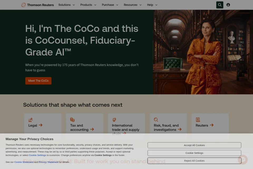 Landing page preview