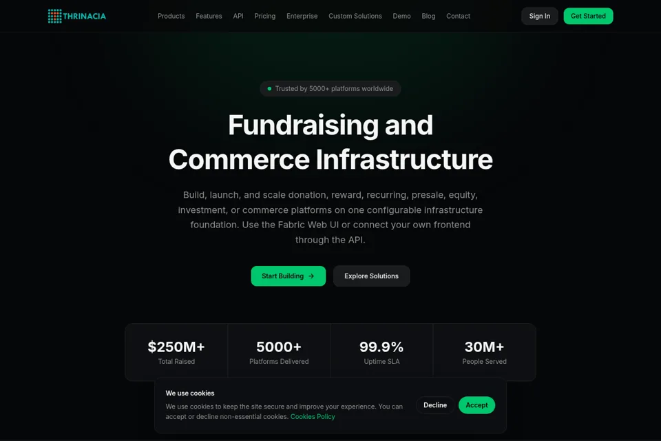 Landing page preview