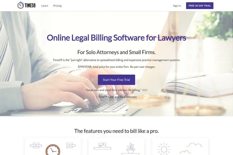 Landing page preview
