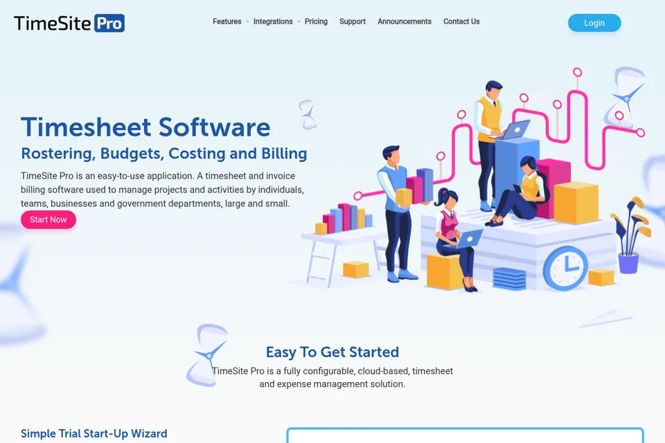 Landing page preview