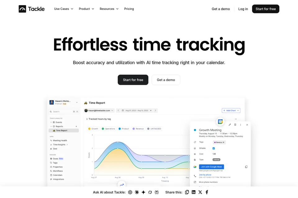 Landing page preview
