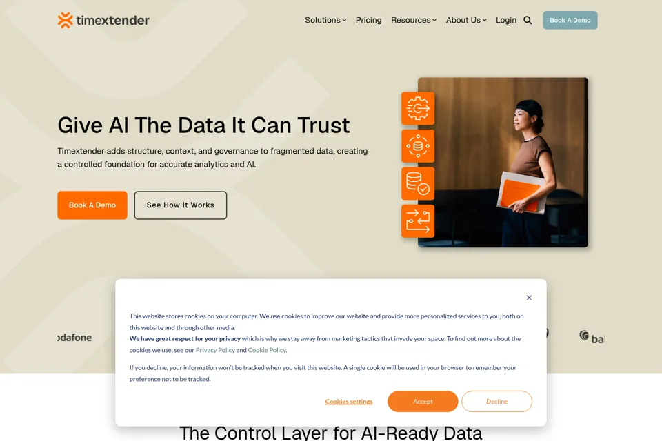 Landing page preview