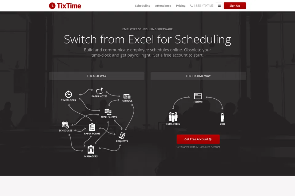Landing page preview