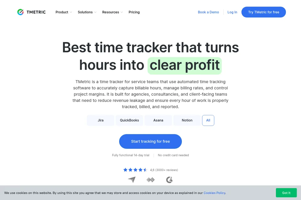 Landing page preview