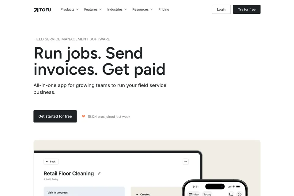 Landing page preview