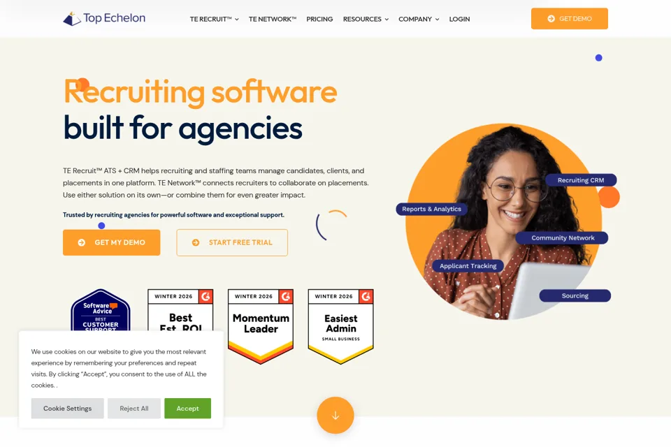 Landing page preview