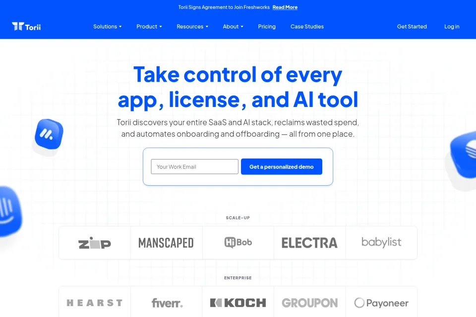Landing page preview