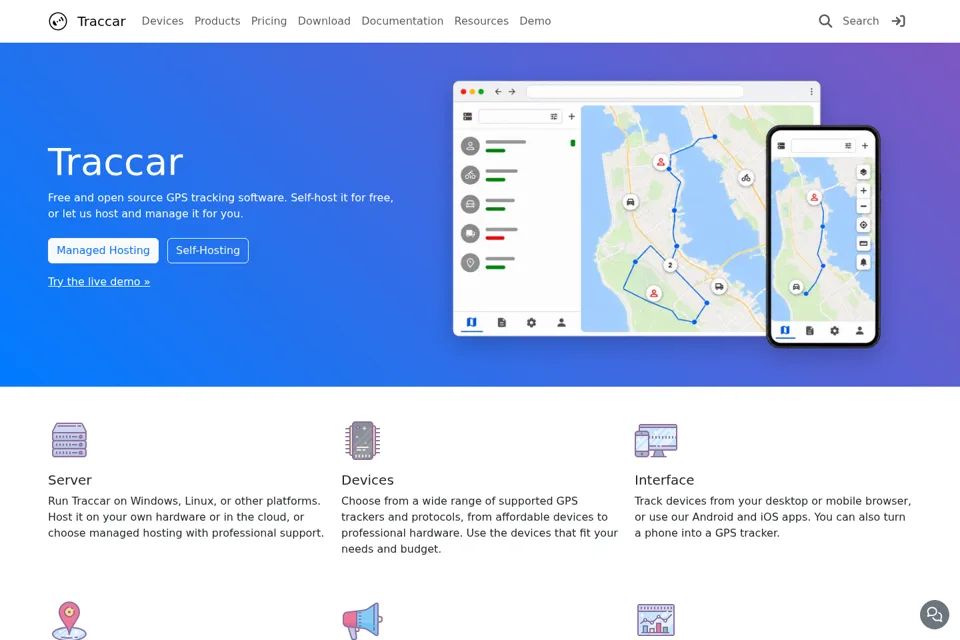 Landing page preview