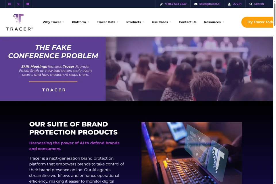Landing page preview