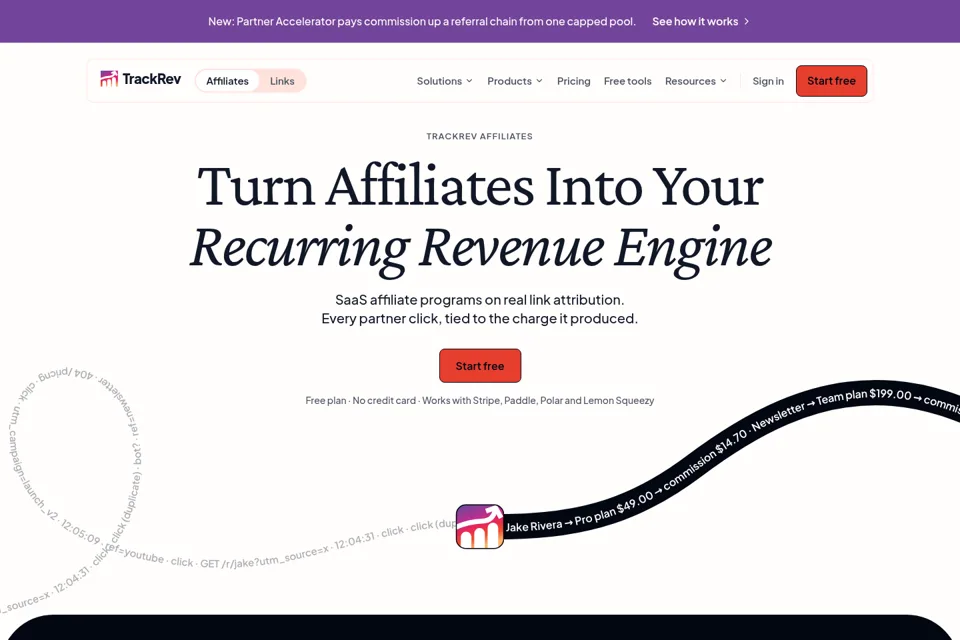 Landing page preview