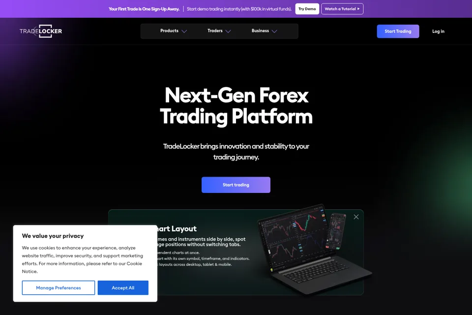 Landing page preview