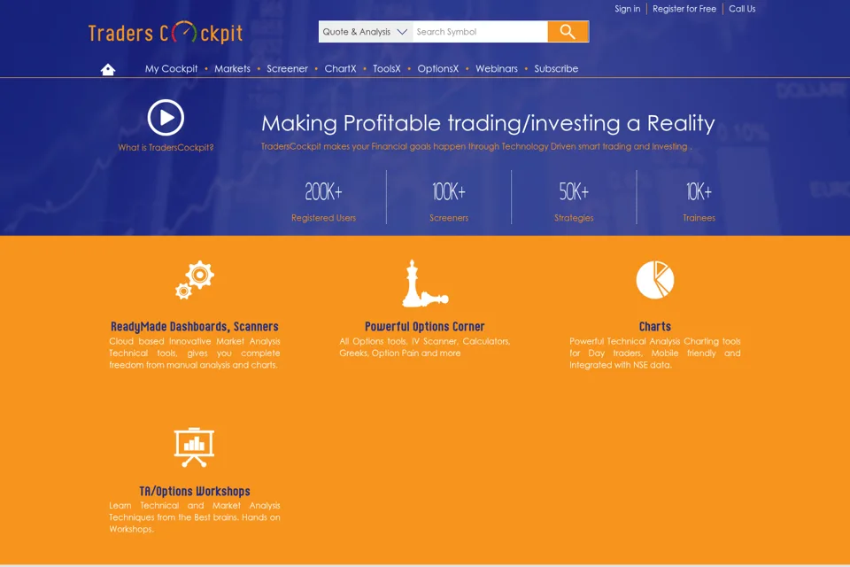 Landing page preview