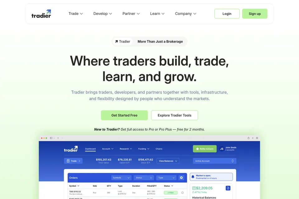 Landing page preview