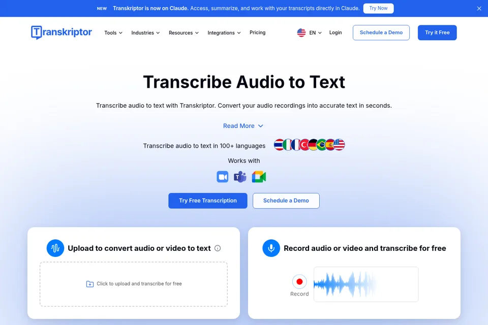 Landing page preview