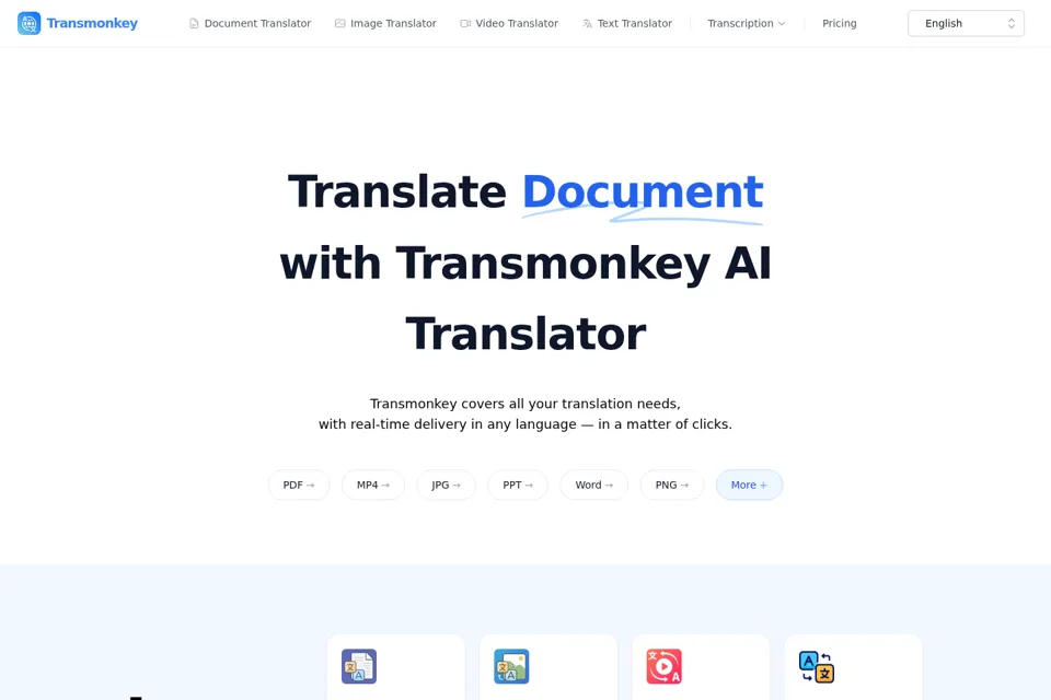 Landing page preview