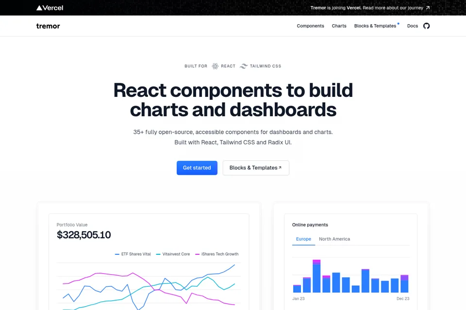 Landing page preview