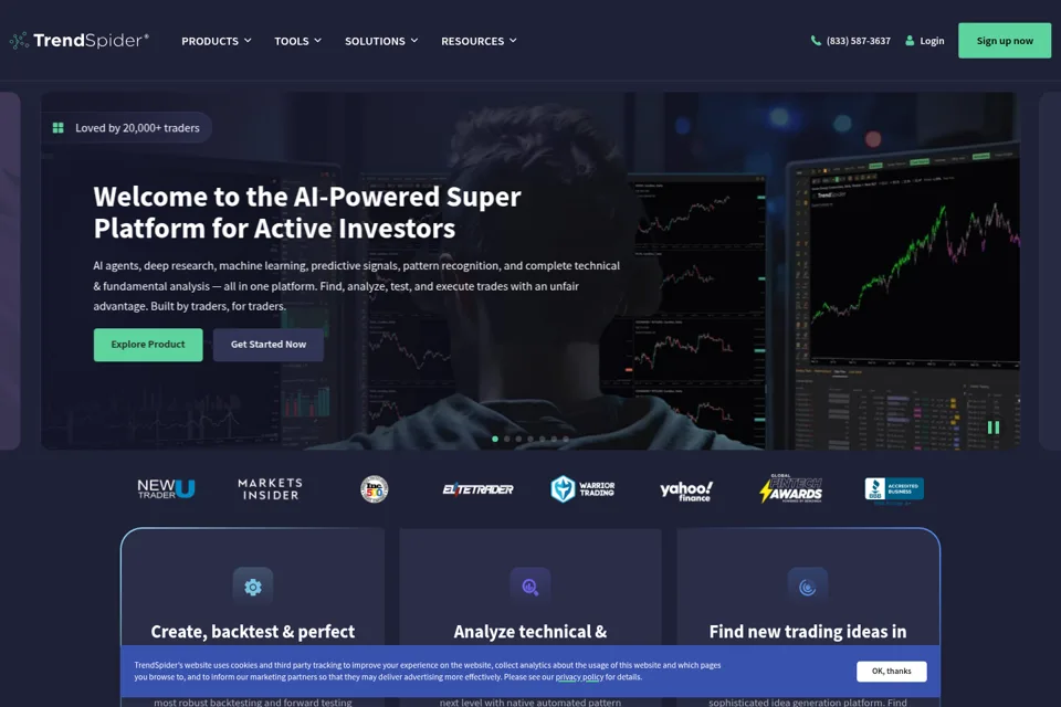 Landing page preview