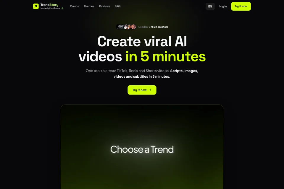 Landing page preview