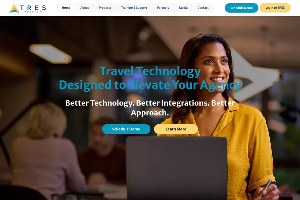 Landing page preview