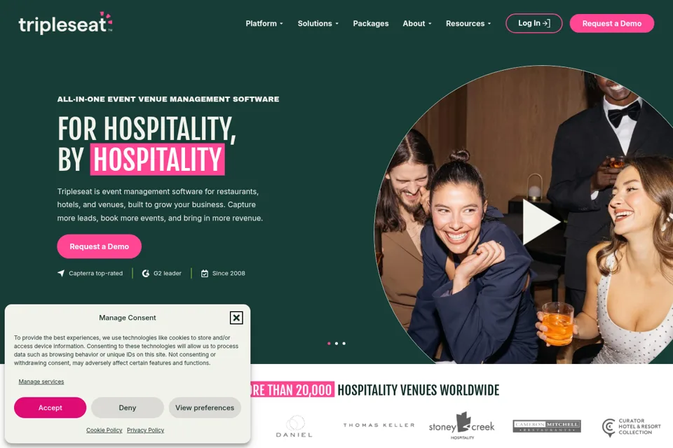 Landing page preview