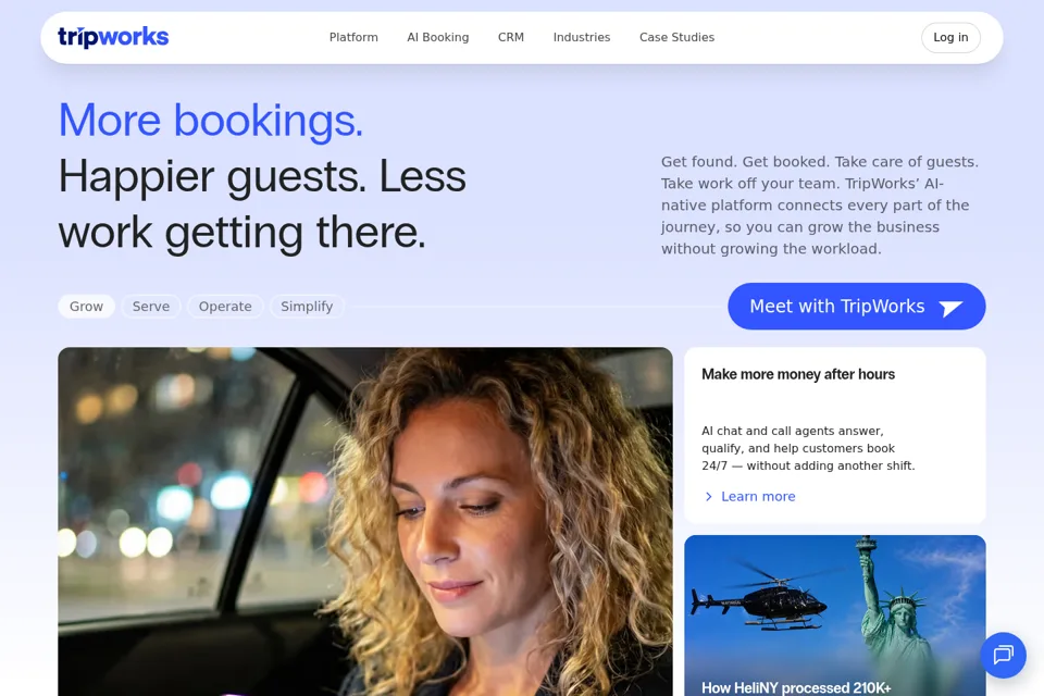 Landing page preview