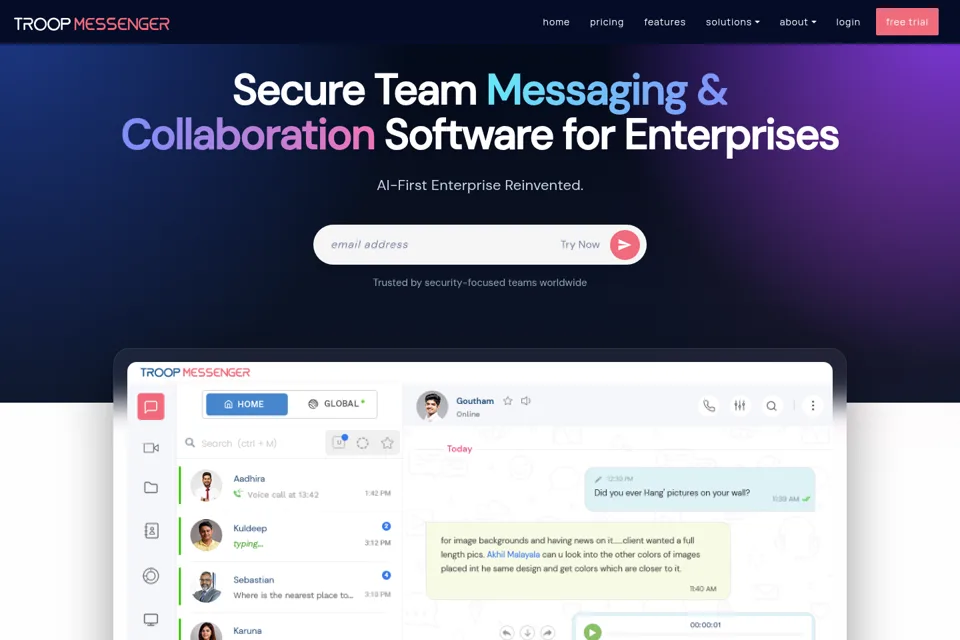 Landing page preview