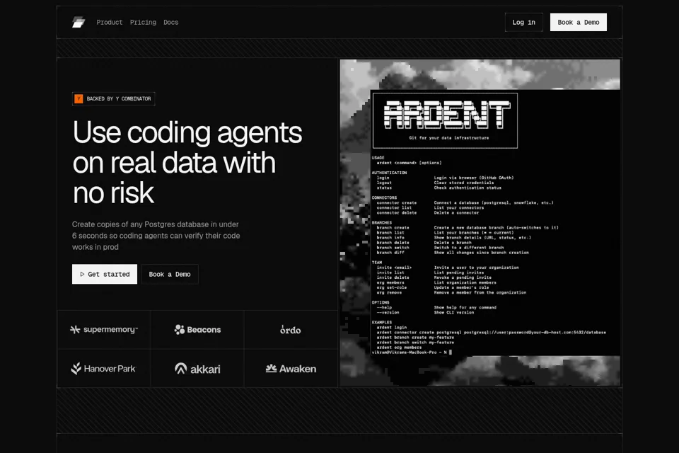 Landing page preview