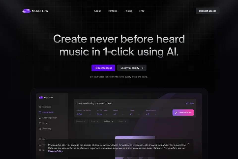 Landing page preview