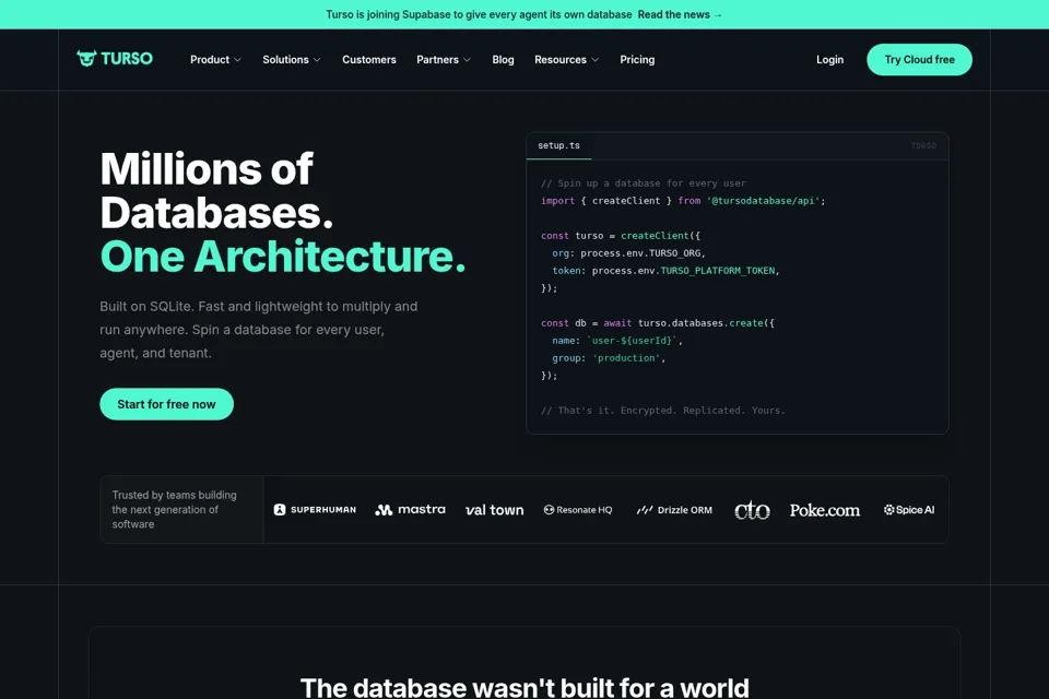 Landing page preview