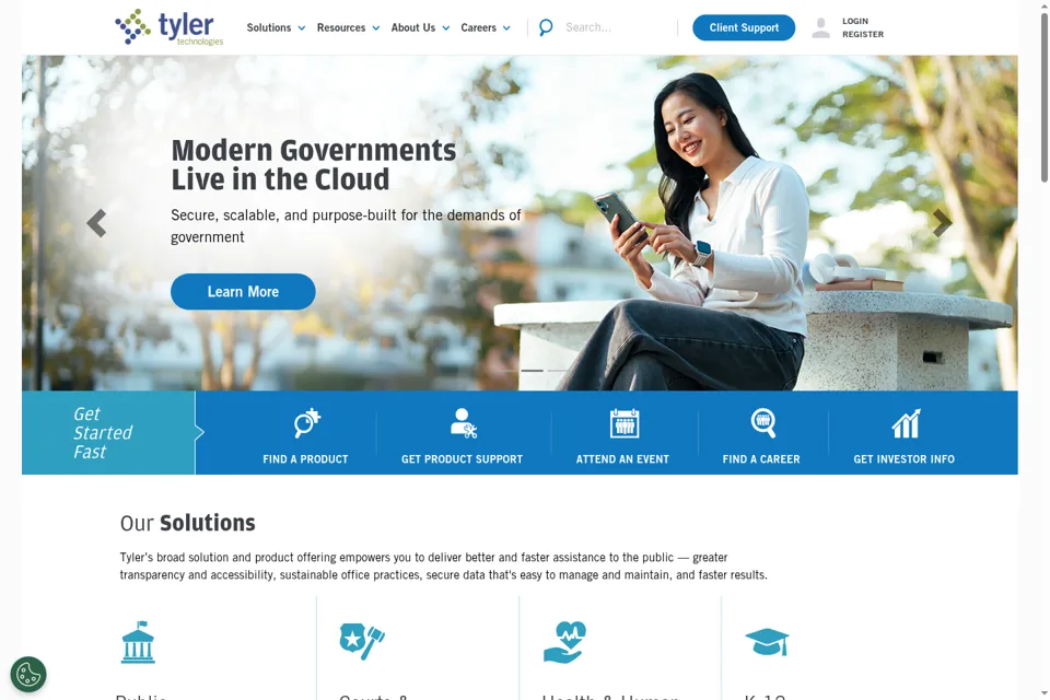 Landing page preview