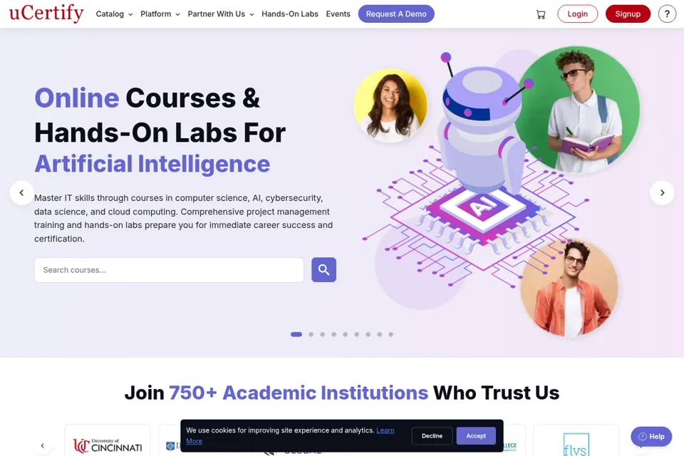 Landing page preview