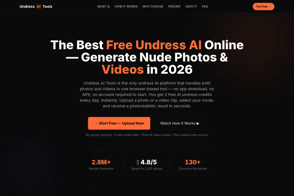 Landing page preview