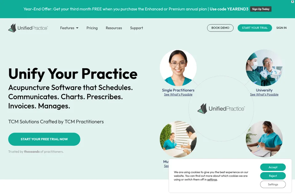Landing page preview