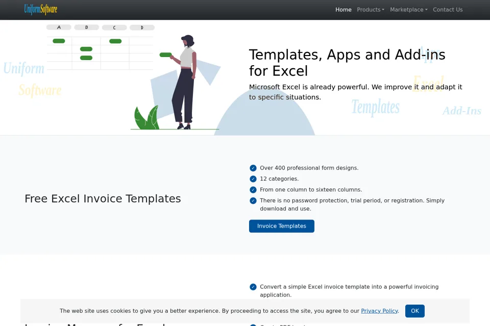 Landing page preview