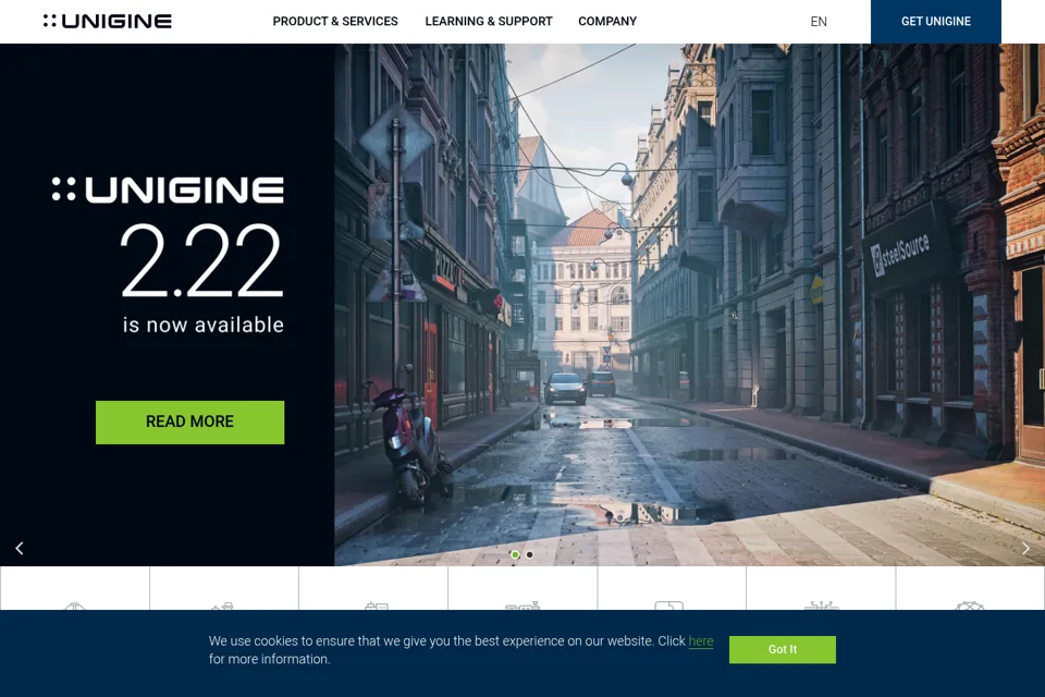 Landing page preview