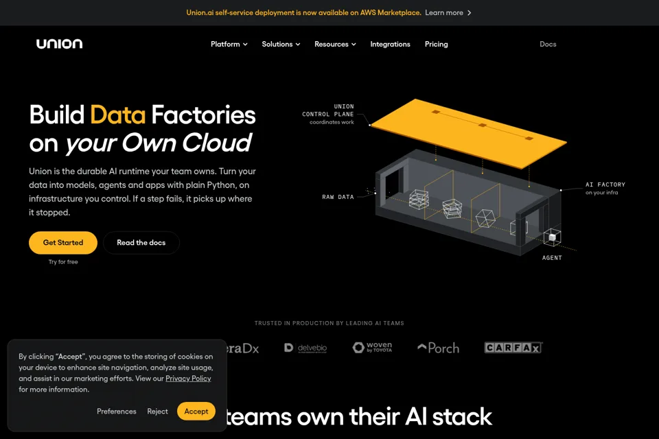 Landing page preview