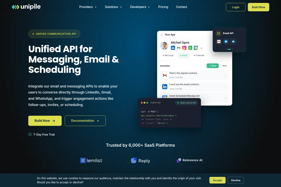 Landing page preview