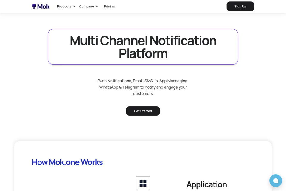 Landing page preview