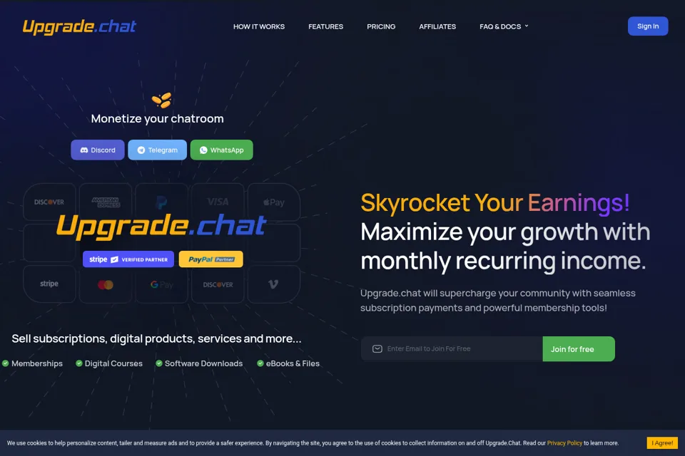 Landing page preview