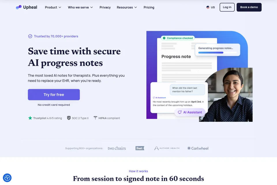 Landing page preview