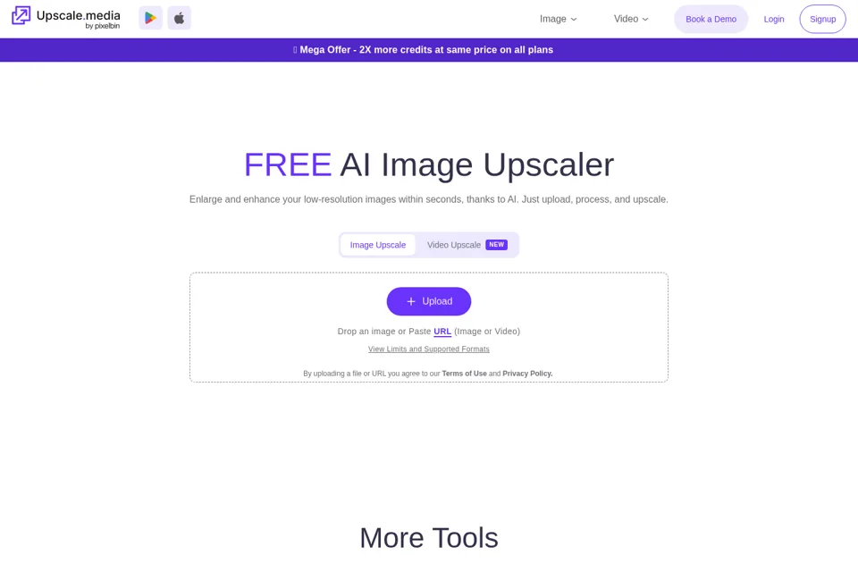 Landing page preview