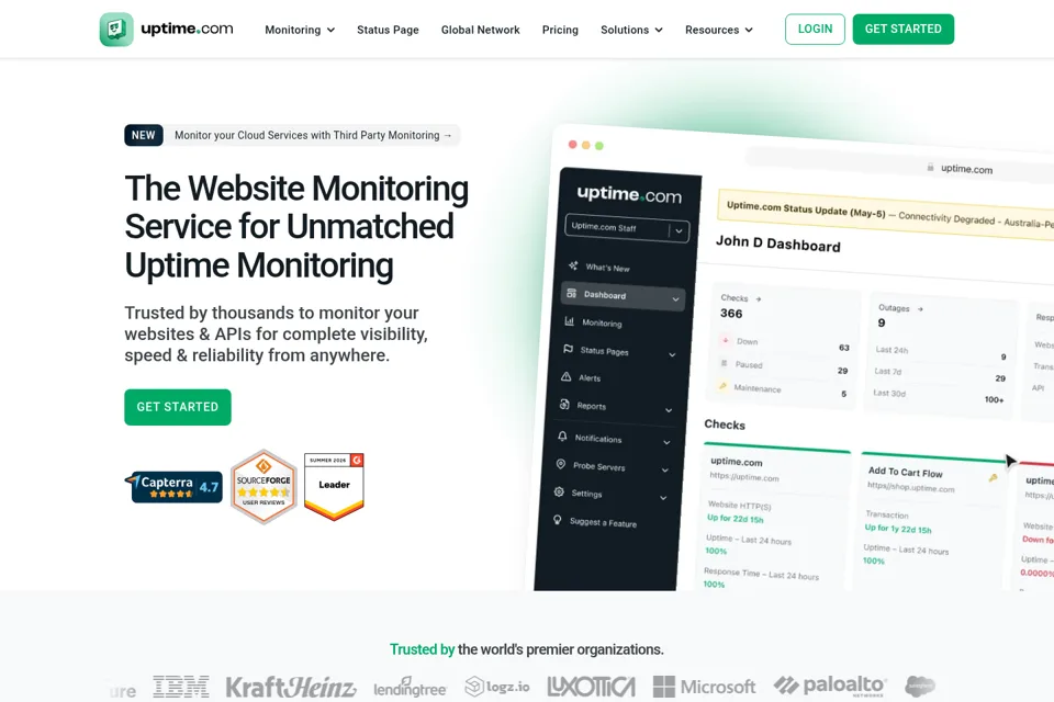 Landing page preview