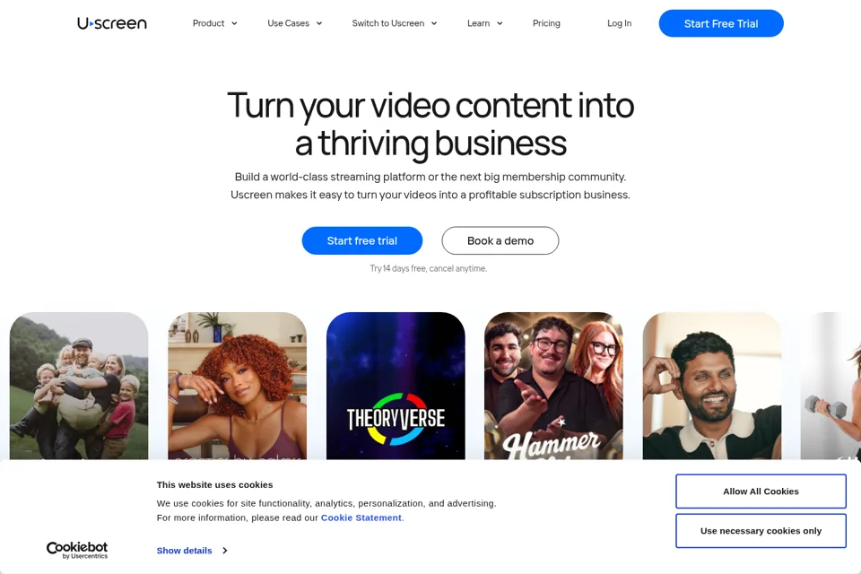 Landing page preview