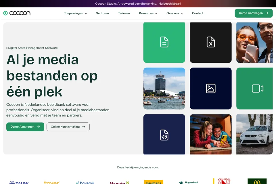 Landing page preview