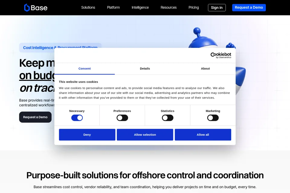 Landing page preview