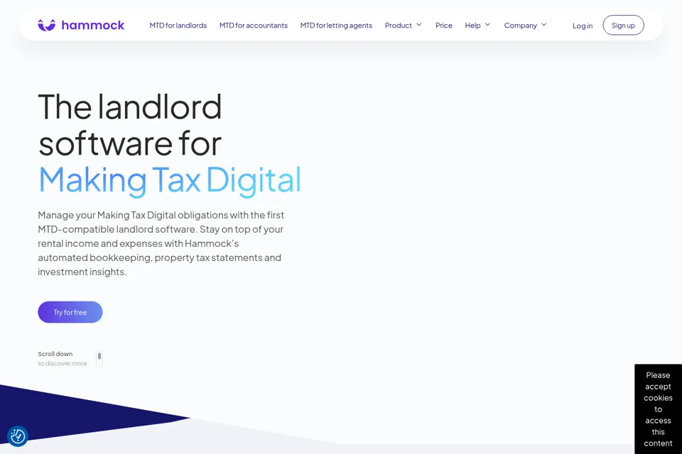 Landing page preview