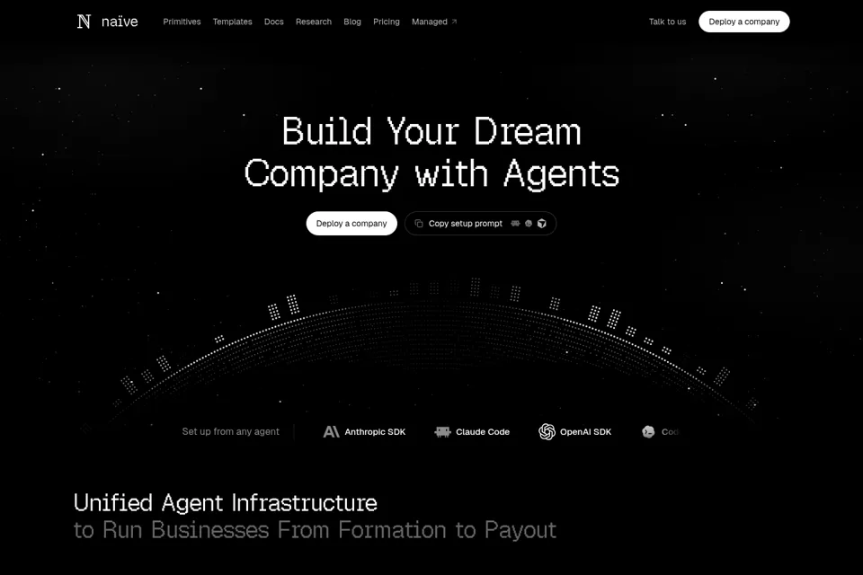 Landing page preview