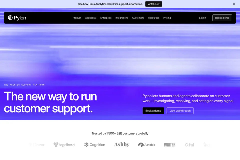 Landing page preview