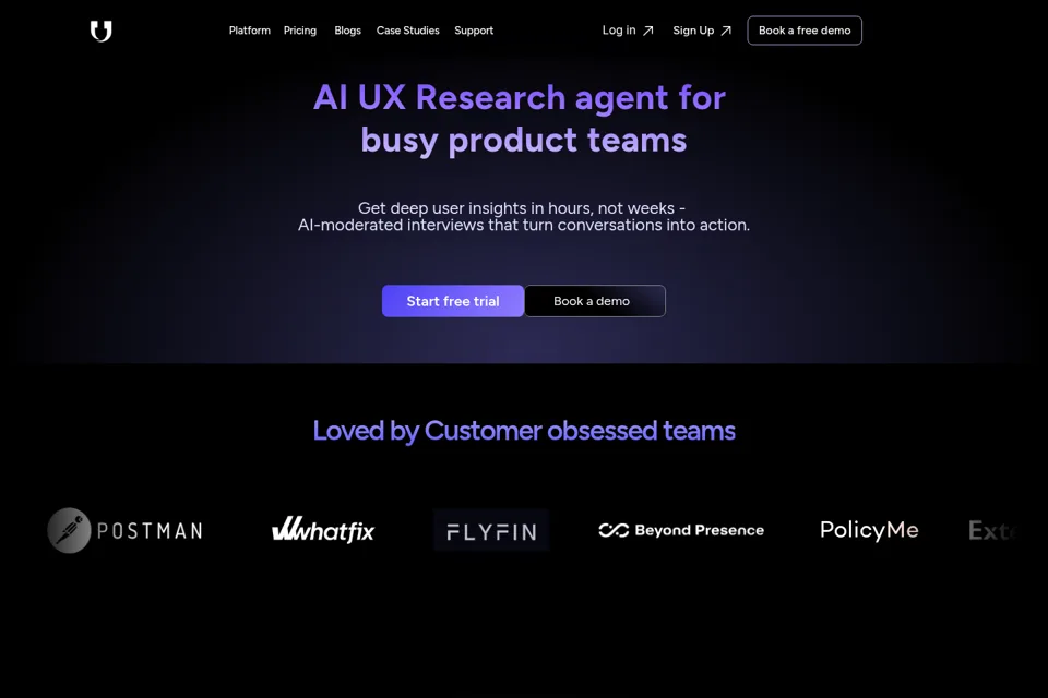 Landing page preview