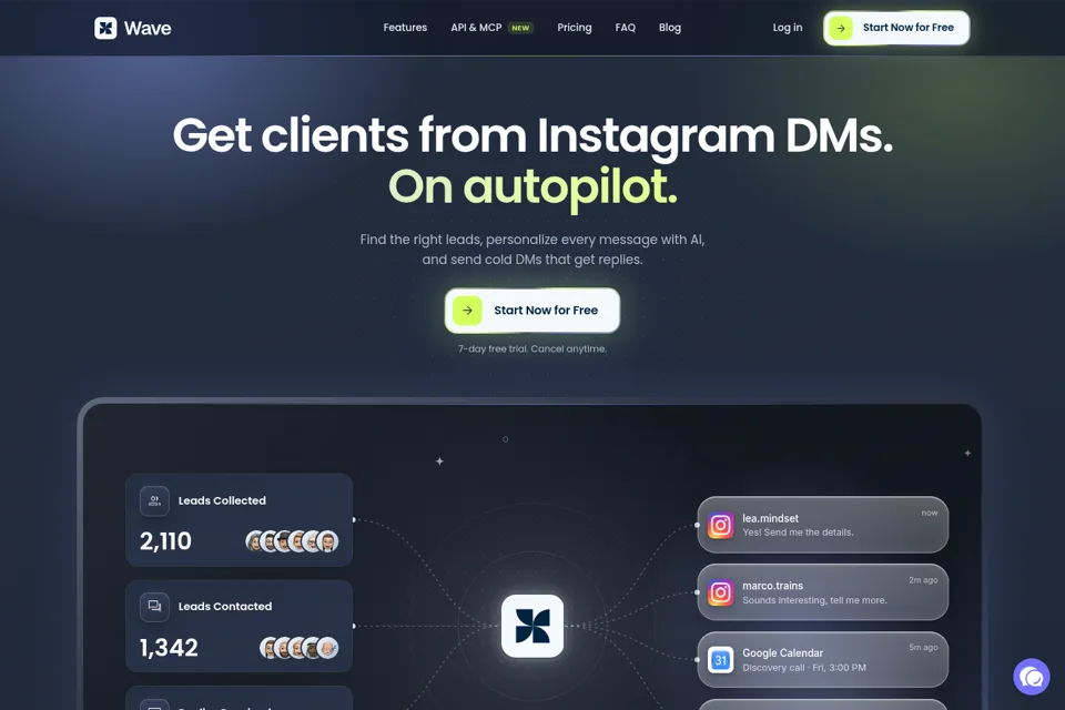 Landing page preview